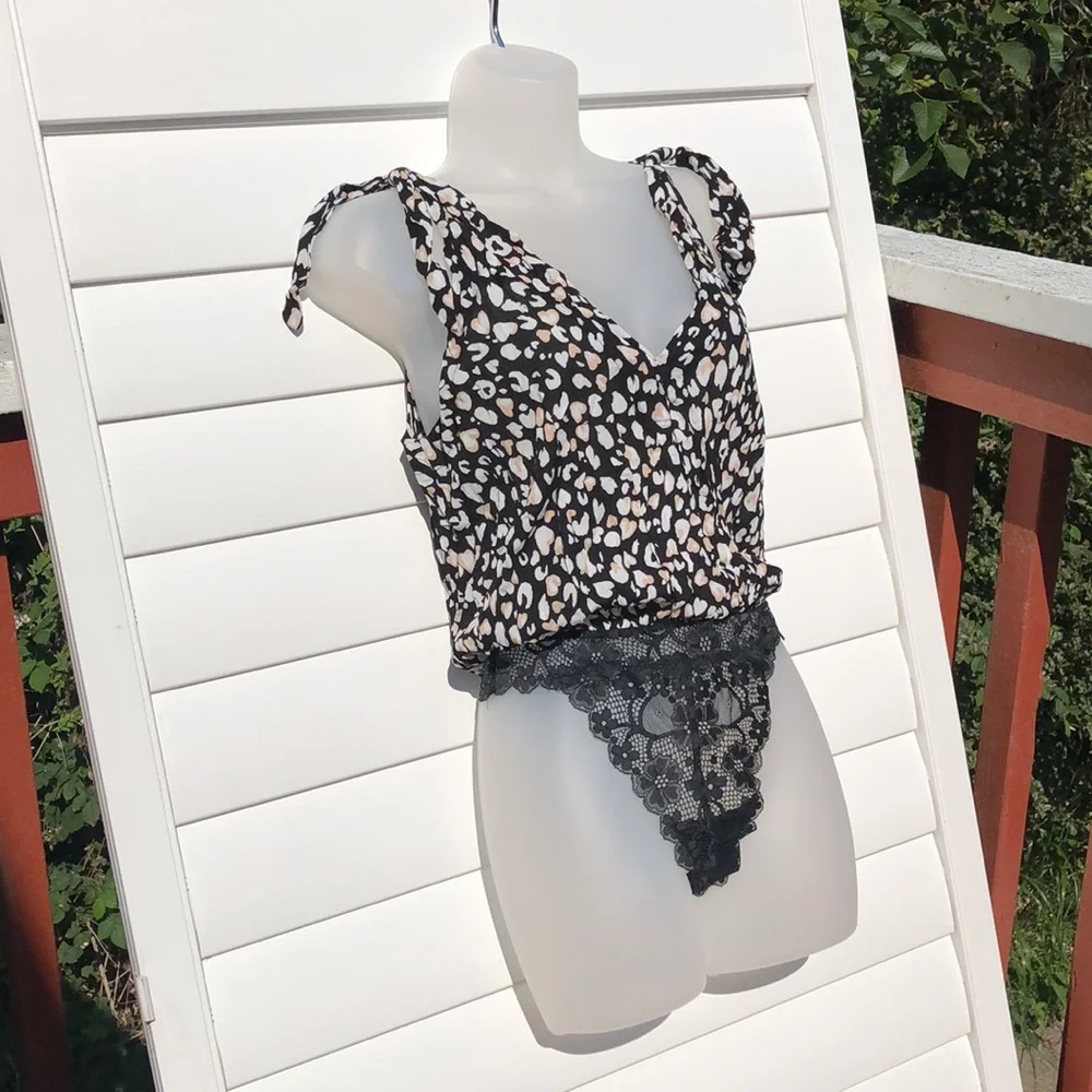 NWT Intimately Free People Bare it all bodysuit